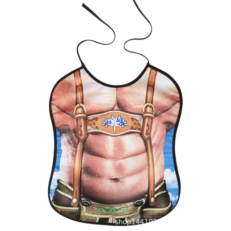 Adulto babero personalidad creativa parodia apoyos divertido Reunión Anual partido olla caliente restaurante invitado fabricante en stock suministro