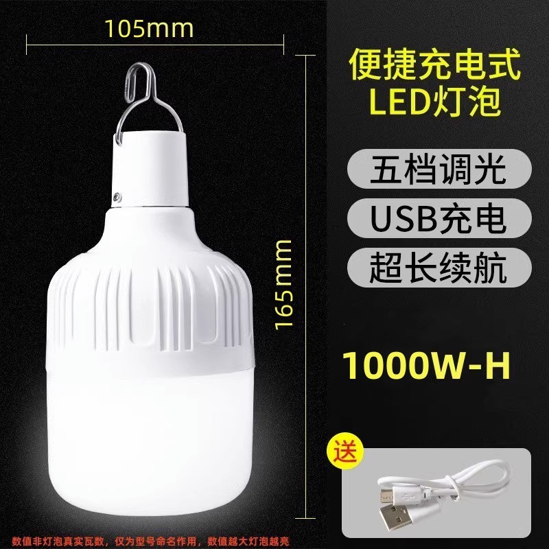 [1000W 충전램프 + 충전케이블] 스탠드 제외