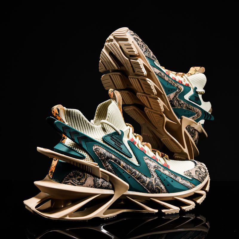 Trendy Chinese-Style Cool Casual Sports Shoes 2025 New Men's Blade Shock-Absorbing Running Autumn Shoes Trendy Chinese-Style Cool Casual Sports Shoes 2025 New Men's Blade Shock-Absorbing Running Autumn Shoes