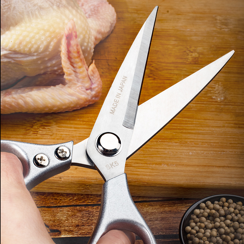 クロスボーダー卸売延長SK5ステンレス家庭用キッチン用ハサミ強力専用鶏骨切り多機能カット