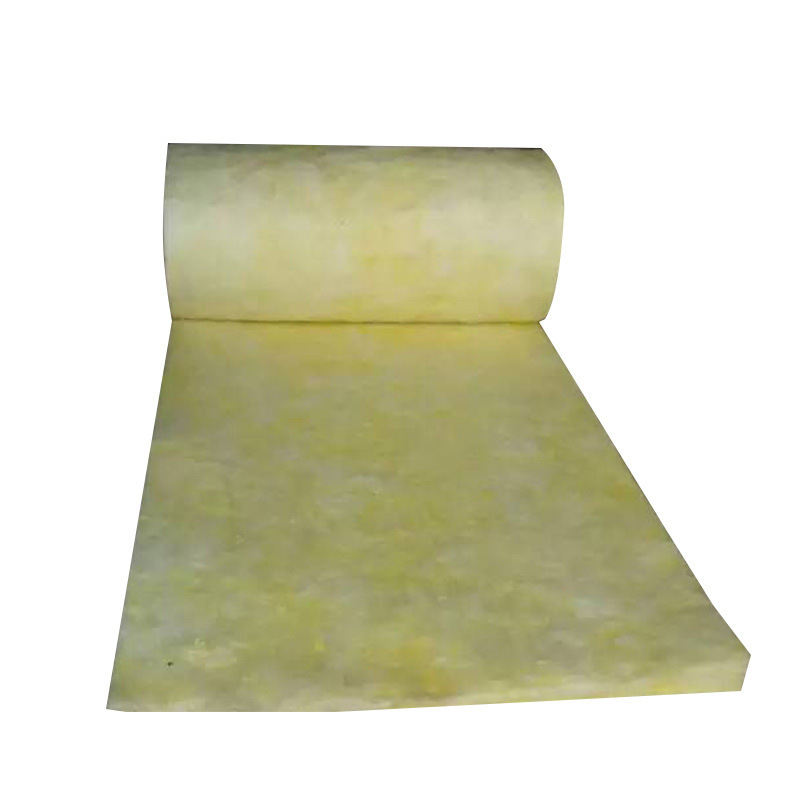 Factory Direct Sales of Noise-Reducing Glass Wool Roll Felt for Steel Structure Workshops, Wall and Ceiling Sound-Absorbing and Sound-Insulating Insulation Cotton