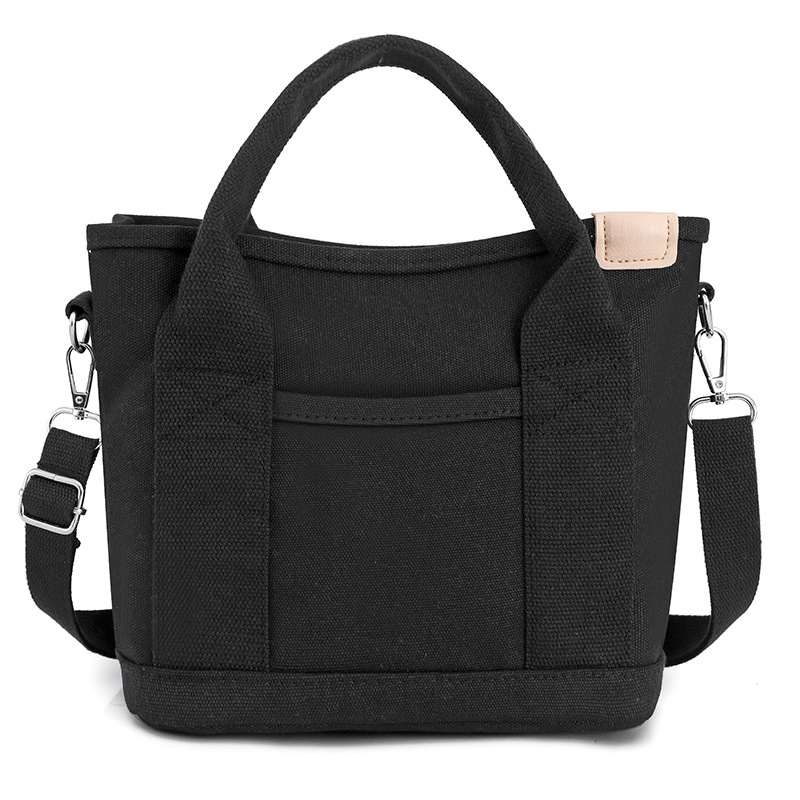 Original con estilo tridimensional bolso de lona bolsa de mensajero simple todo fósforo hombro Portátil Bolsa de almuerzo bolsa de Almuerzo