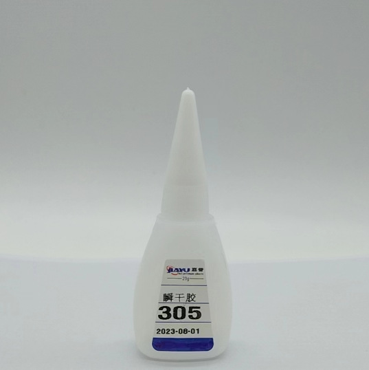 厂家直销305金属玻璃 石材塑胶快干胶 强力瞬间粘接 环保低白化