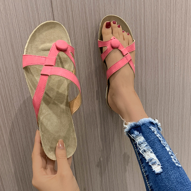Ladies Flip Flops Thong Sandals Womens Slip On Comfy Flat Shoes Beach  Slippers | eBay