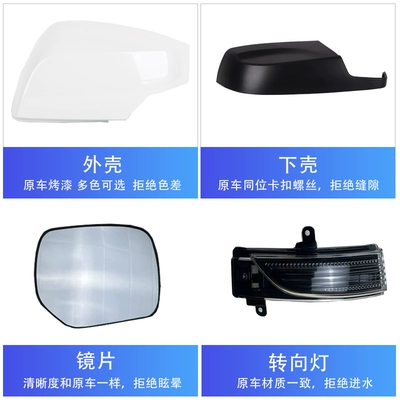Large field of view rear view auxiliary mirror, Forestman rearview mirror, Subaru