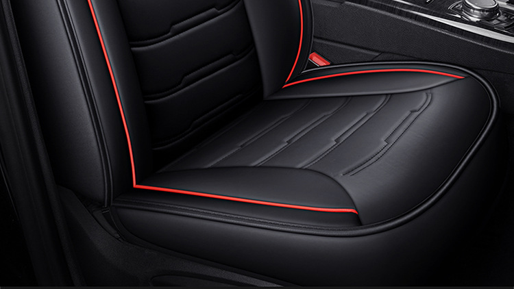 Cross-Border Foreign Trade Four-Season Universal Five-Seater Full Leather Fully Enclosed Car Seat Cover Car Seat Cushion Car Seat Cushion Pad