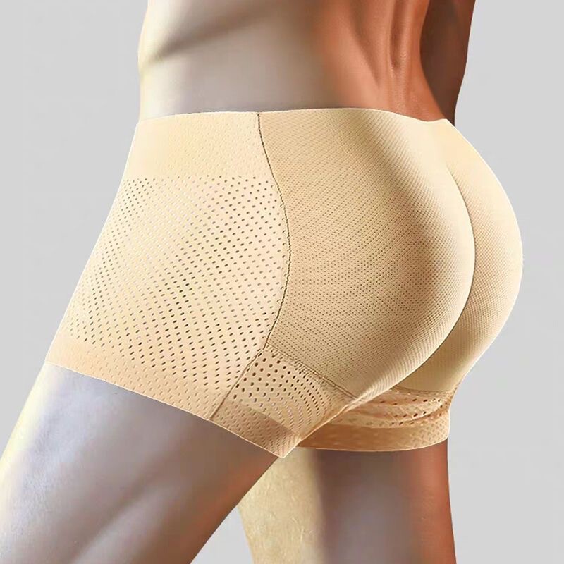 Men's Fake Butt Peach-Shaped Buttocks Underwear, Butt-Lifting and Shaping Padded Sponge Butt Pads Men's Fake Butt Peach-Shaped Buttocks Underwear, Butt-Lifting and Shaping Padded Sponge Butt Pads