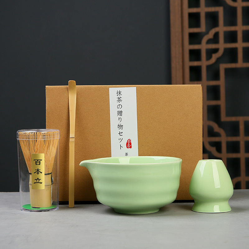 Cepillo de té de matcha de 100 centavos de matcha