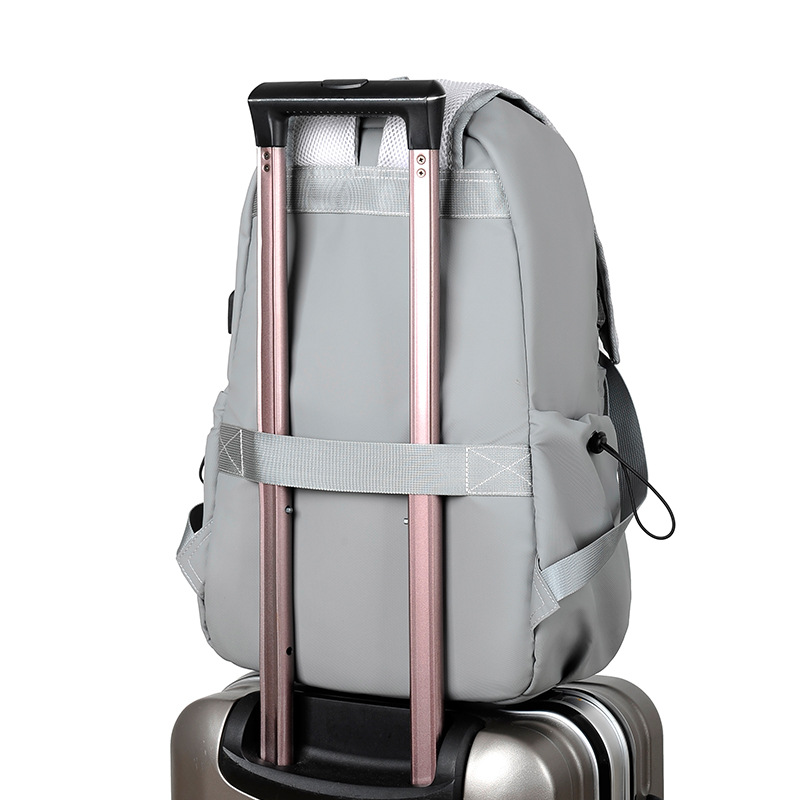 Mochila urbana, sencilla y moderna, de gran capacidad, para computadora, estilo casual, para hombre, novedad de otoño.