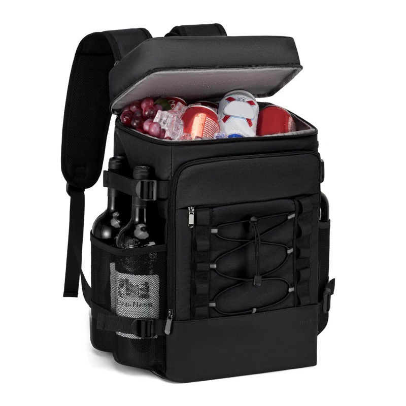 Nueva bolsa de hielo de Amazon, bolsa de picnic de hombro, aislamiento térmico, a prueba de fugas, paquete de compartimento refrigerado, bolsa de aislamiento portátil para acampar al aire libre
