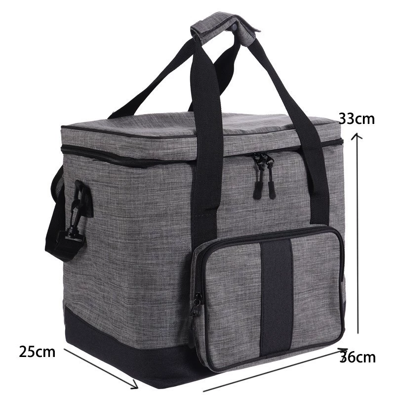 Warm thermal bag, capacious handheld lunch box, travel purse, direct factory sales