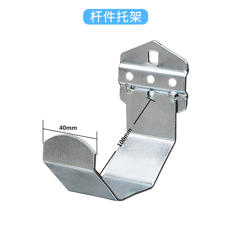 Ganchos de Metal para Tablero Perforado Galvanizados Multifuncionales para Herramientas