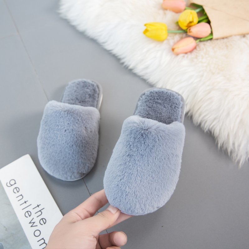 2025 New Autumn and Winter Warm Cotton Mop Kidsren's Indoor Floor Home Soft Bottom Non-Slip Comfortable Leisure Floor Mop