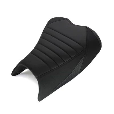 Suitable for KAWASAKI Kawasaki Ninja 400/Z400 modified motorcycle front seat bag with high and soft cushion (Motorcycle cushion) - black-front-seat-bag