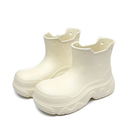 Direct Manufacturer Sales Thick Sole Indoor and Outdoor Rain Boots Low Top Versatile Anti-Slip Wear-Resistant Water Shoes Eva Four Seasons Fashion Rain Boots for Women
