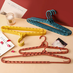 New style retractable clothes hanger for children, home hanging clothes hanger, retractable multi-functional adult clothes hanger