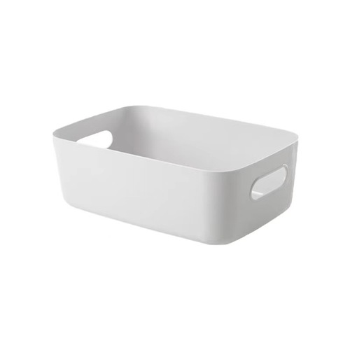 Storage box desktop cosmetics storage sundry organizer storage basket plastic snack home living room storage box