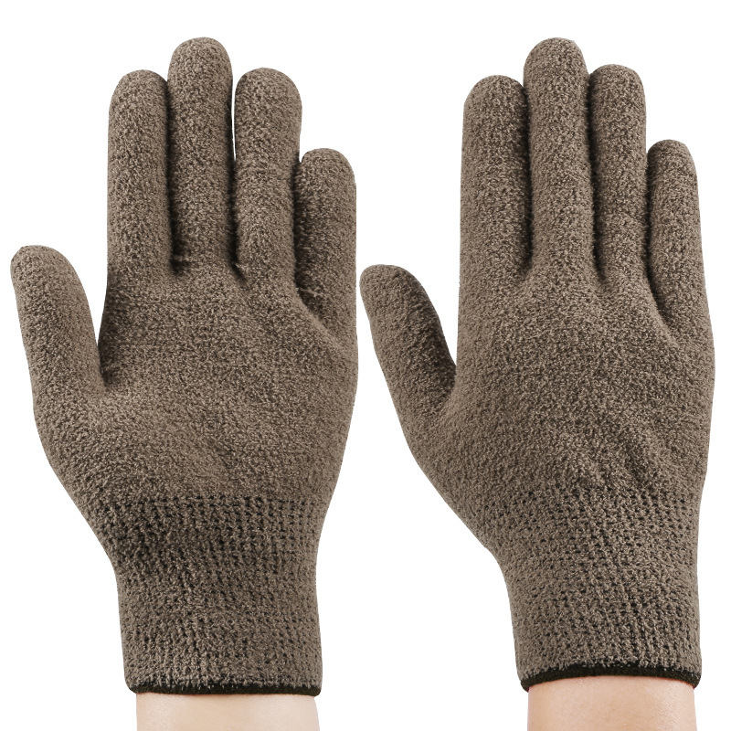 Guantes de pelo de Wen Jue, guantes de pelo de Wen Jue pulido, pulpa gruesa, disco de lana corto, guantes de pelo de nuez Bodhi al por mayor