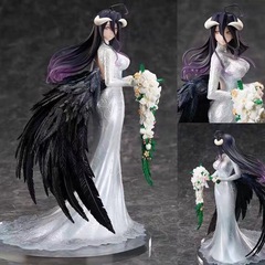 二次元アニメーションフィギュア卸売美少女骨王ウェディングドレスヤルベッドモデル装飾品トレンディなフィギュア工場