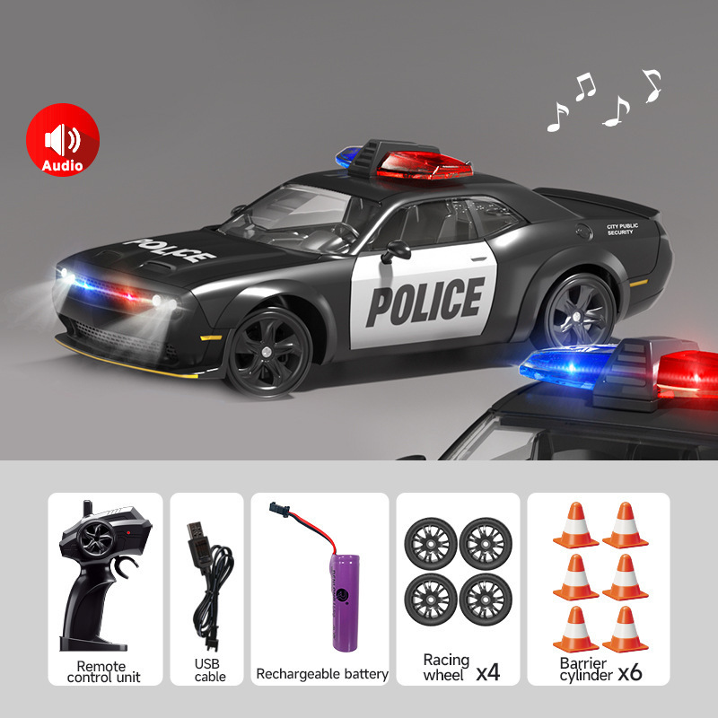 Venta caliente transfronteriza coche de control remoto a la deriva pequeño AE86 coche de carreras con tracción en las cuatro ruedas de alta velocidad coche de juguete para niños GTR