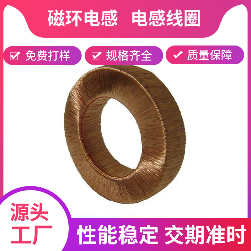细线多匝数电流互感器线圈大电流变压器电感磁环线圈