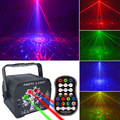 红绿蓝激光灯 120图案UV声控感应紫光灯 KTV声控感应氛围镭射灯