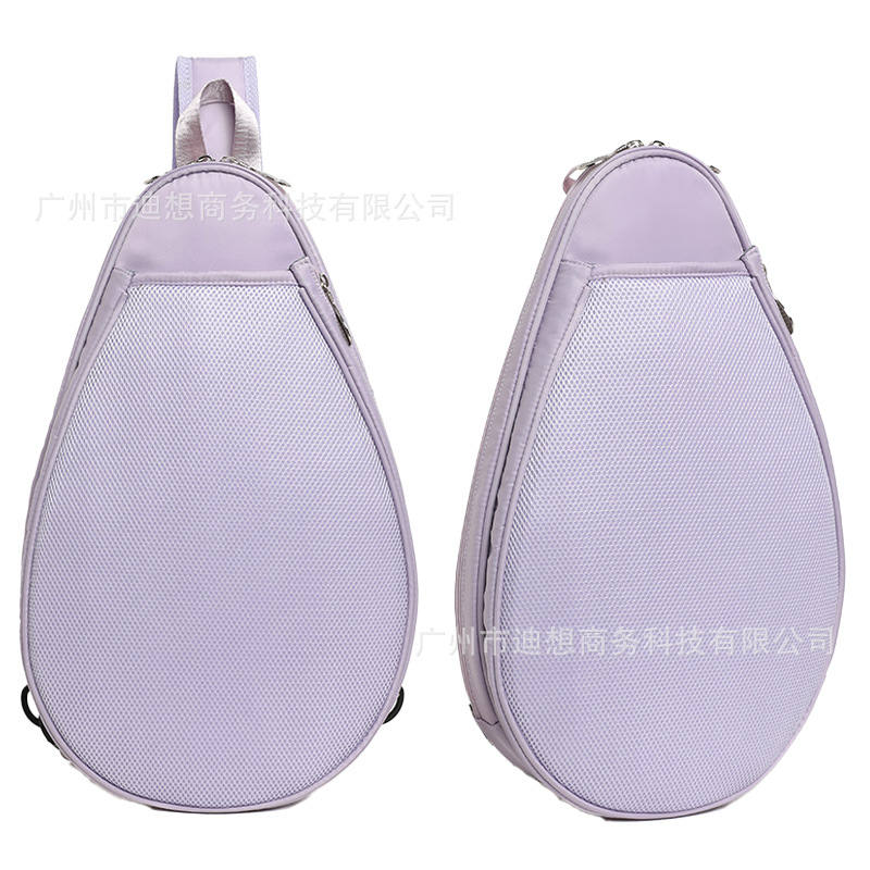 Bolsa de raqueta de tenis un hombro inclinado en tramo 2025 nuevo tipo de bolsa de pelota deportiva ligera al aire libre bolsa de raqueta de bádminton bolsa de entrenamiento image 4