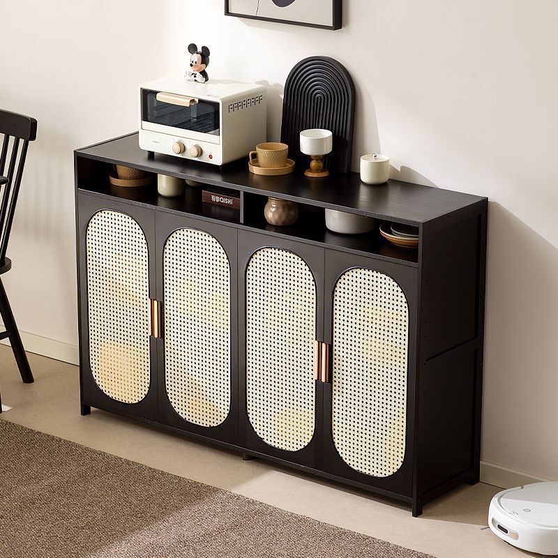 Ready Stock, Quick Delivery, New Sideboard, Simple Wall-Mounted Integrated Storage Cabinet for Home Use, Small Apartment Living Room Tea Storage Cabinet