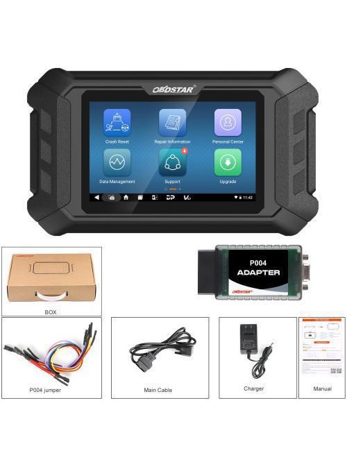 OBDSTAR P50 Airbag Reset Tool Covers 86 Brands by OBD/Bench