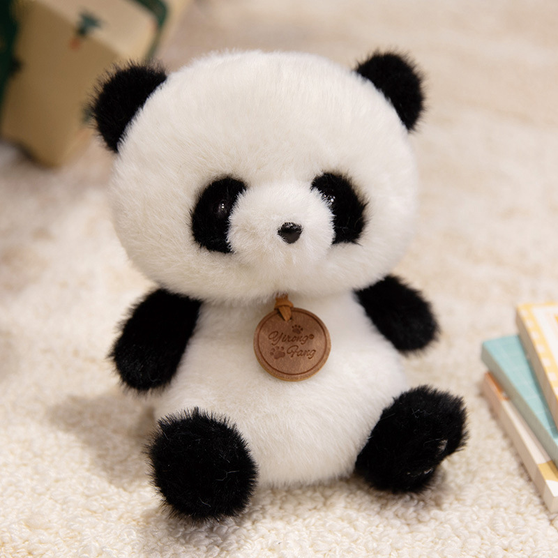 Dundun Paradise Series Juguetes de terciopelo Ou visón terciopelo mapache pequeño muñeco de la ciudad de videojuegos canjear regalos Muñecas de trapo para niños