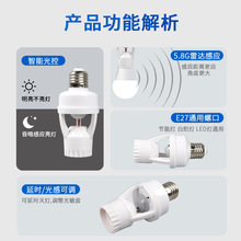 ��ͨ���ݸ��b�������w�t��Б����^E27�ݿڿ��{������led���ݟ��^