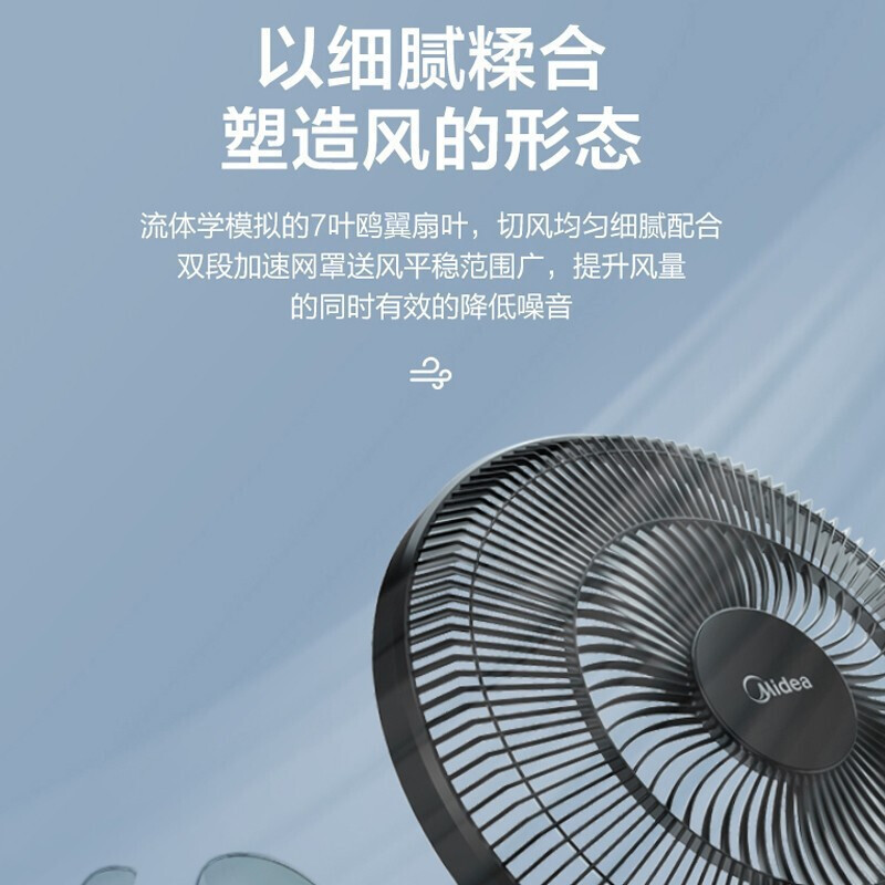 美的壁掛け扇風機壁掛け扇風機家庭用非無料パンチ静的振動ヘッド強力な産業用ファン商業用強風|undefined
