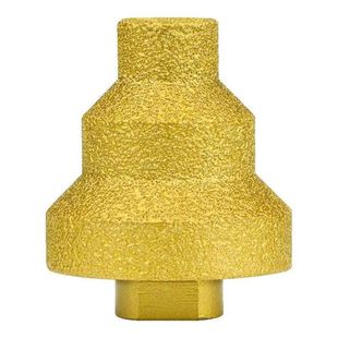Cross-border Brazing Pagoda Drill Bit Step Reamer Diamond Chamfering Reaming Artifact Angle Mill Stone Hole Cutter