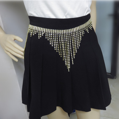 2022 new pattern Waist chain skirt Rhinestone Waist Accessories bride Jewelry Wedding dress full dress Clothing marry Supplies