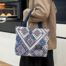 大容量托特包工厂批发时尚民族风手提包妈咪包潮流百搭学生上课包