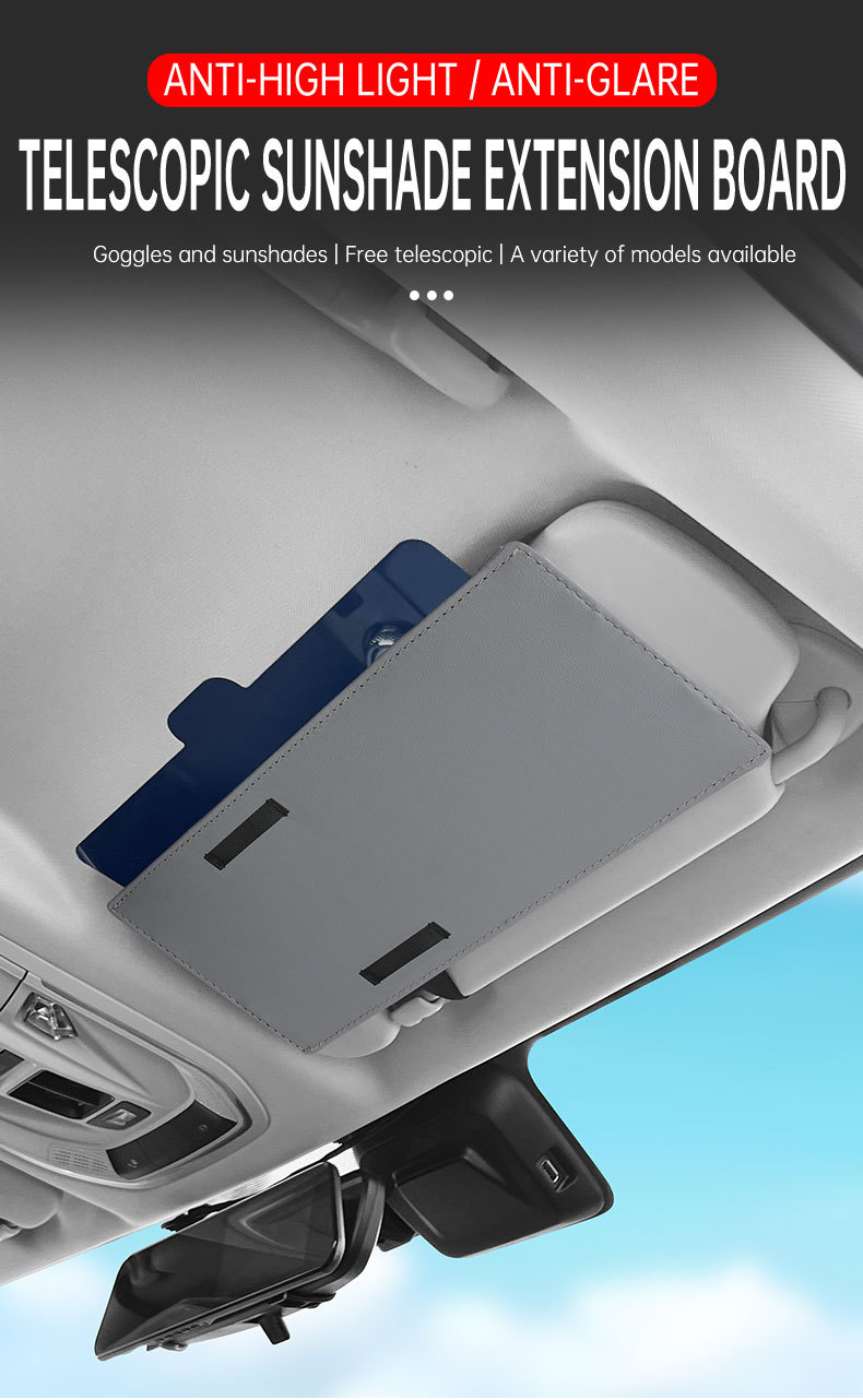 Car Portable Sun Visor, Telescopic Anti-Glare Car Sun Visor, Sun Visor Manufacturer Supplies Cross-Border