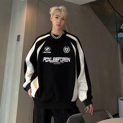 美式重磅卫衣男款春秋款青少年外套2025新款痞帅上衣大码男装衣服