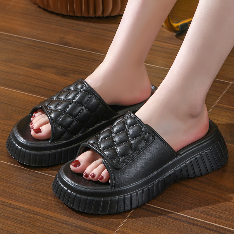 Women's Casual Solid Color Round Toe Slides Slippers display picture 10