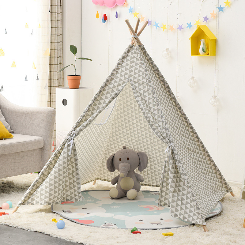 Tienda india para niños, casa de juegos interior para niños y niñas, pícnic al aire libre, salida, casa pequeña, sombrilla, tienda pequeña