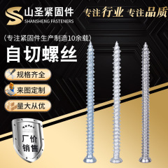 亜鉛メッキドイツ式ドア・窓用セルフカットネジ、ルスバオコーティング防食セルフカットネジ、インナーチェリー溝セルフカットネジ工場