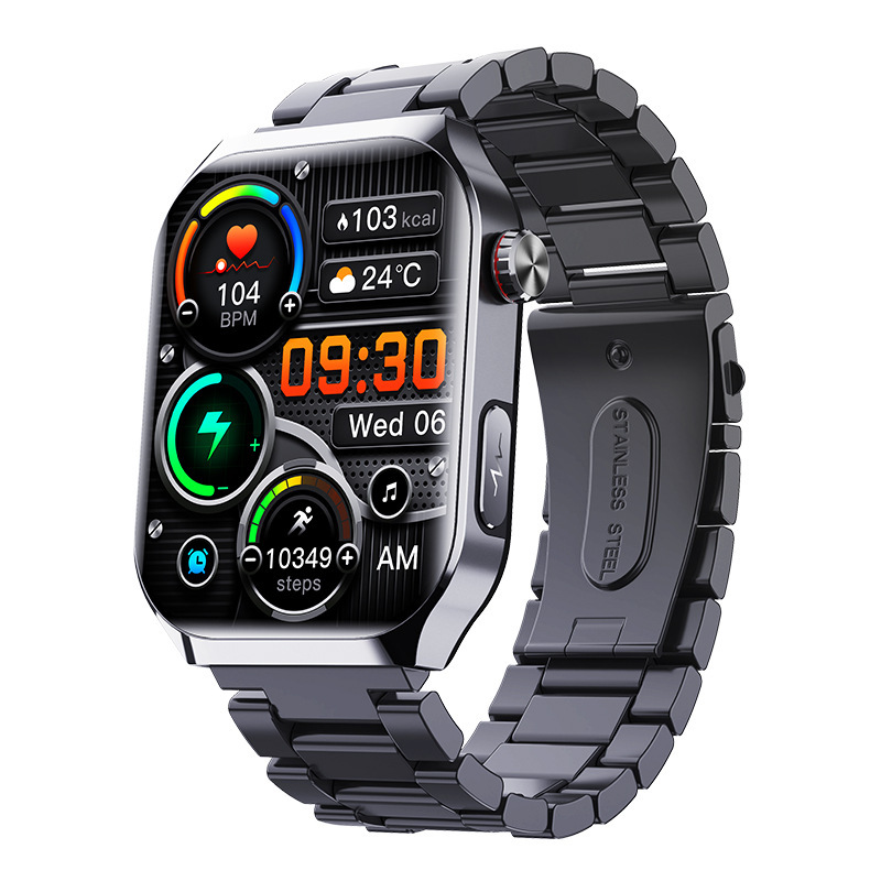 F700pro 血糖ウォッチ医療 ECG 心電図マイクロ健康検査血液成分 SOS Bluetooth 通話スマートウォッチ|undefined