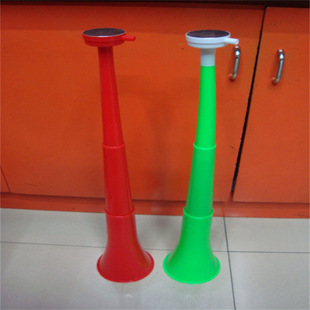 Plastic Horn Toy Game Fan Three-section Whistle Shrink Whistle Hula Cheering Flute Football Game Basketball Volleyball