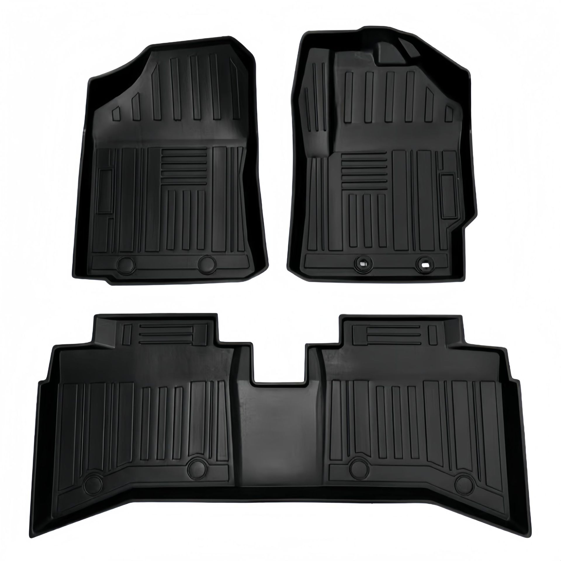 Toyota TPE Floor Mats for 2014-2018 Toyota Corolla Fielder Right Hand Drive (Modelə uyğun ayaqaltı) - 2014-2018-toyota-corolla-fielder-right-hand-drive-single-layer-floor-mats