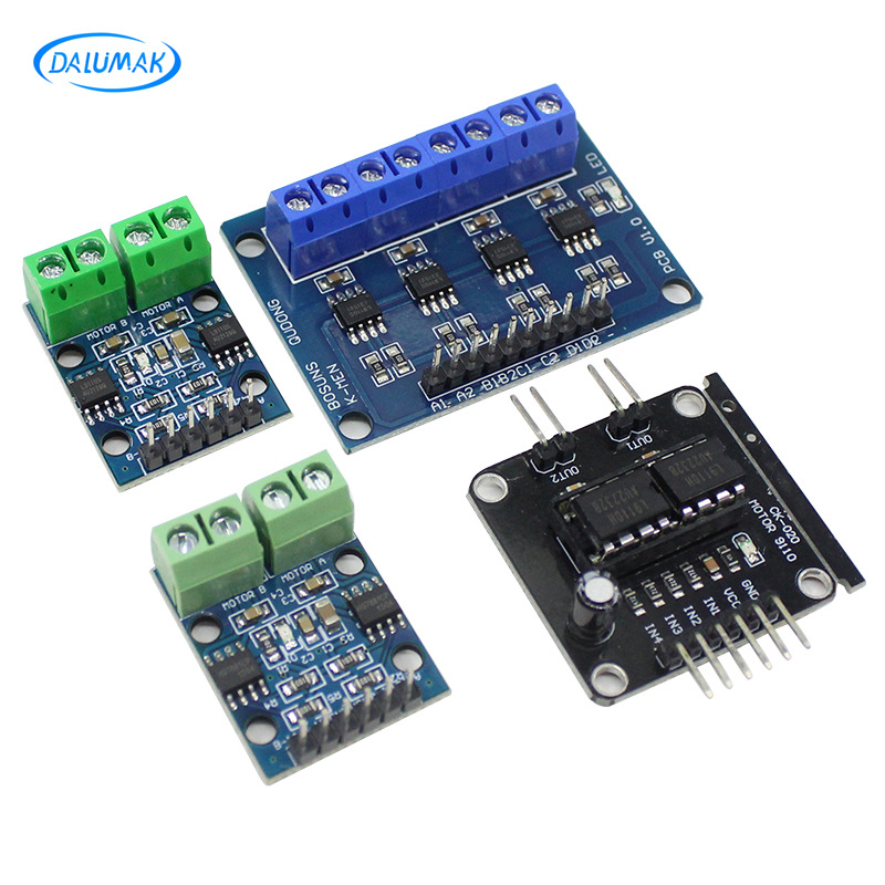 L9110直流电机驱动模块 单片机双路电机驱动板 L9110S电机控制器