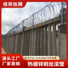 热镀锌刺丝滚笼纵向拉筋立柱支架高铁防护栅栏厂家围栏铁路专用