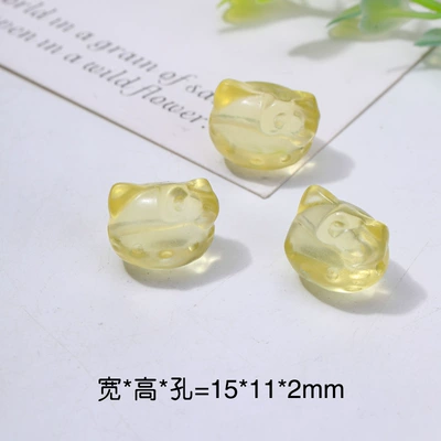Zərgərlik ara hissələri Beads Cow Nostril Crystal - kt-cat-no-3