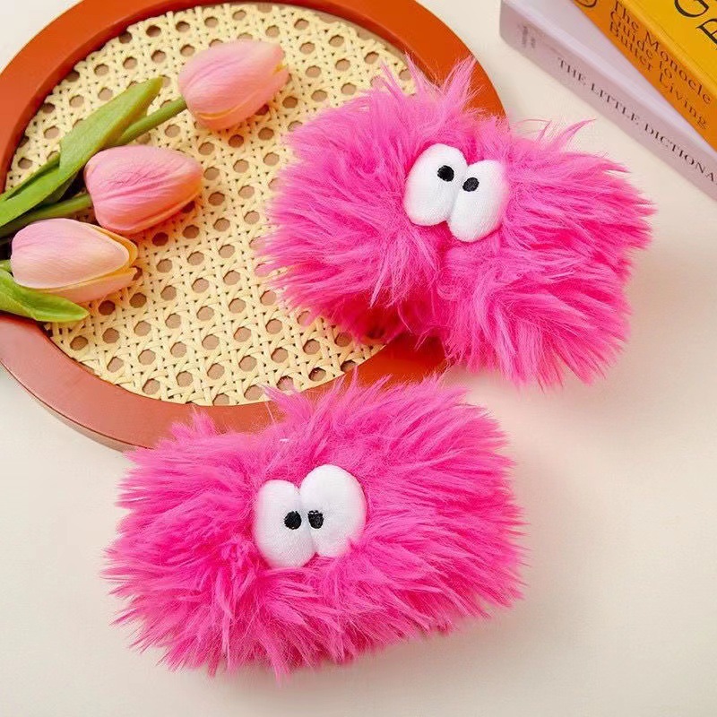 Nuevo lindo divertido feo lindo ojos grandes lavado de cara correa de muñeca de felpa absorbente fuerte lavado de cara impermeable y a prueba de humedad pulsera