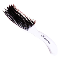 S-shaped comb hairbrush evening hair brush fluffy hair comb scraper updo hair brush photo studio makeup artist supplies