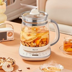 くまくん2l大容量YSH-D20F3養生ポット家庭用ステンレス製水筒花ティーポット恒温水筒