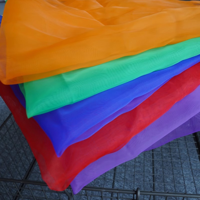 Toalla de gasa de colores, educación temprana, bufanda de seda sensorial, danza, arco iris, cinta, juego de ritmo, cinta, toalla de juguete para niños